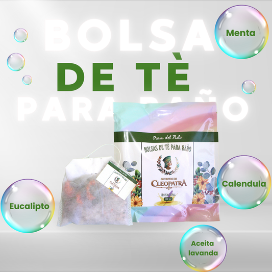 BOLSA DE TÉ PARA BAÑO MENTA