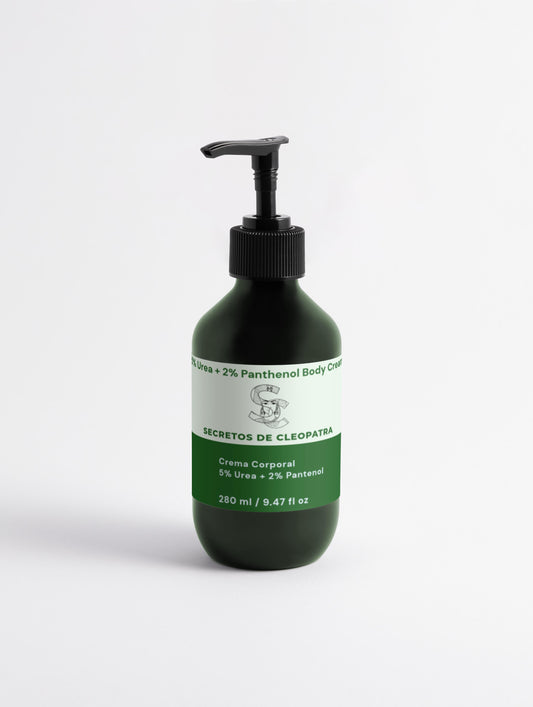 Crema Corporal con Urea y Pantenol 280ml – Hidratación Intensiva y Suavidad Todo el Día (5% Urea + 2% Panthenol Body Cream 280ml.)